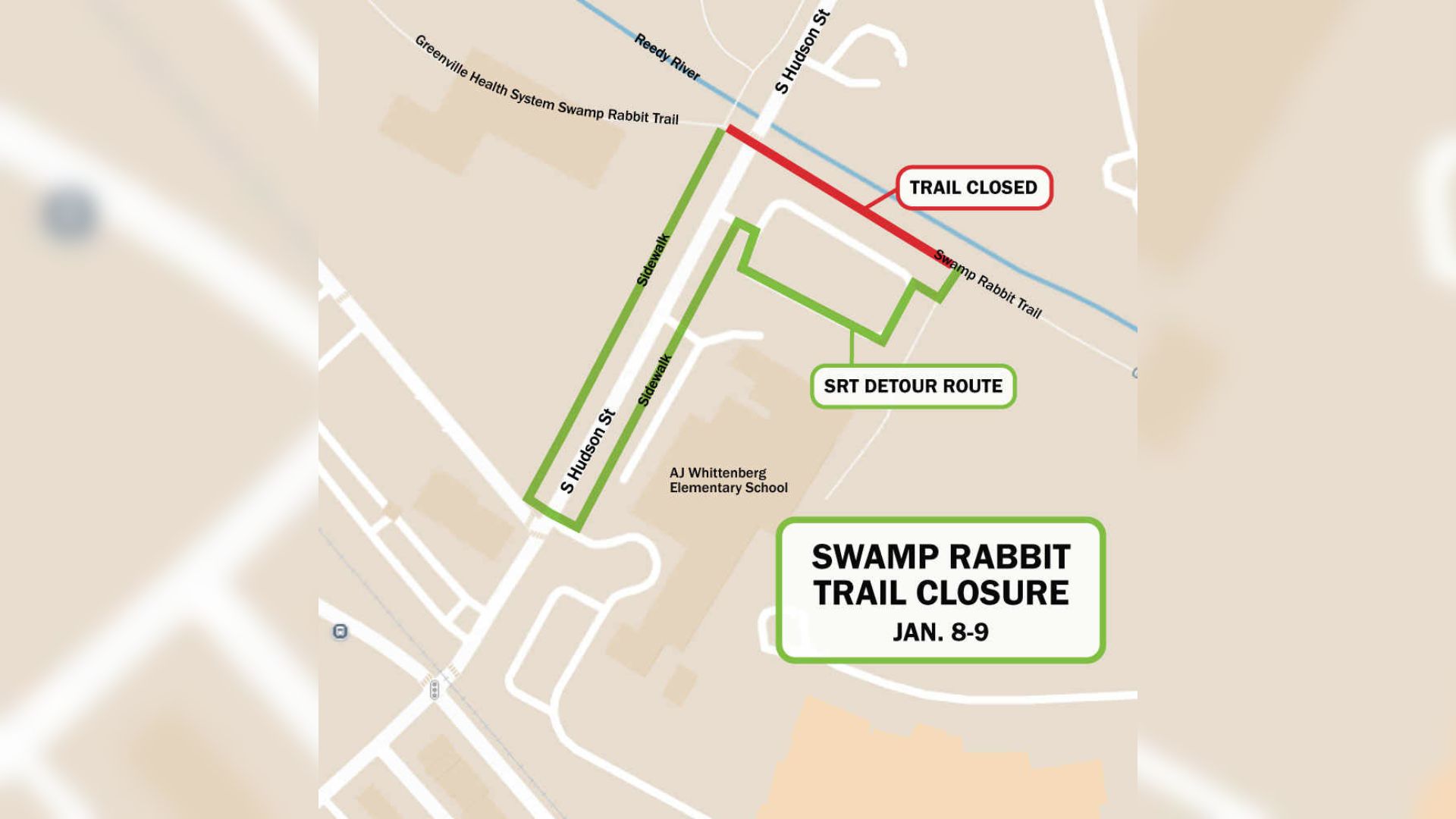 Spring Rabbit Trail Map Printable Swamp Rabbit Trail Map 1545x2000