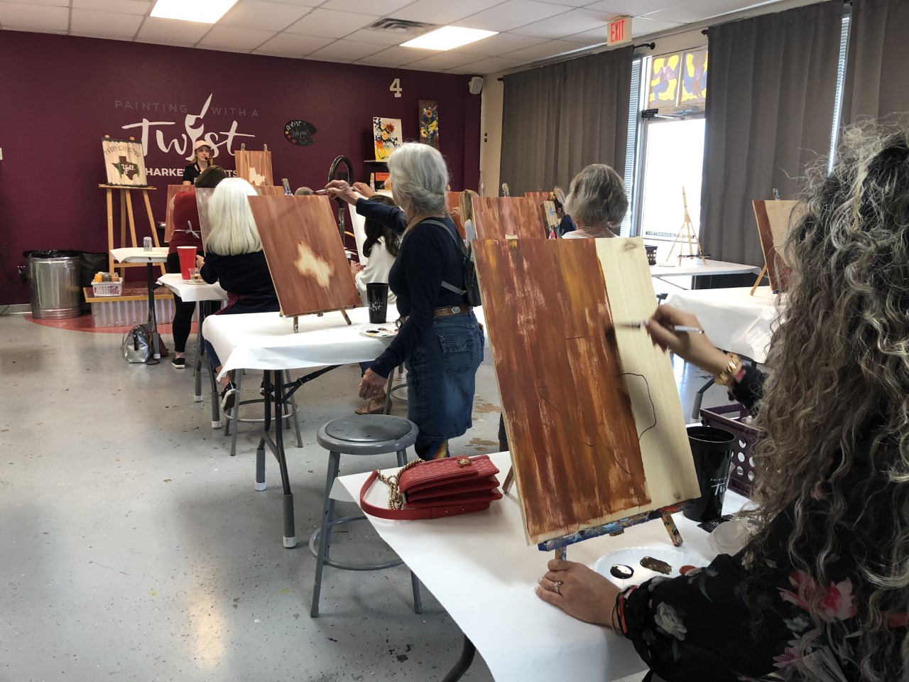 Harker Heights Painting with a Purpose fundraiser helps veteran