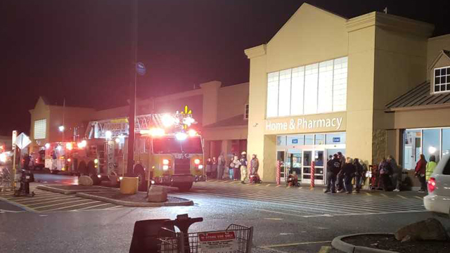 Shrewsbury Walmart evacuated for odor