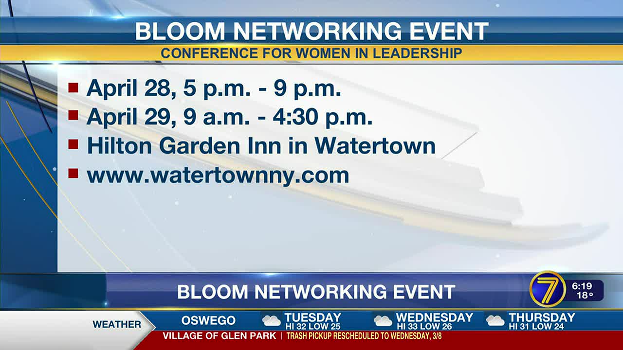 Bloom networking event