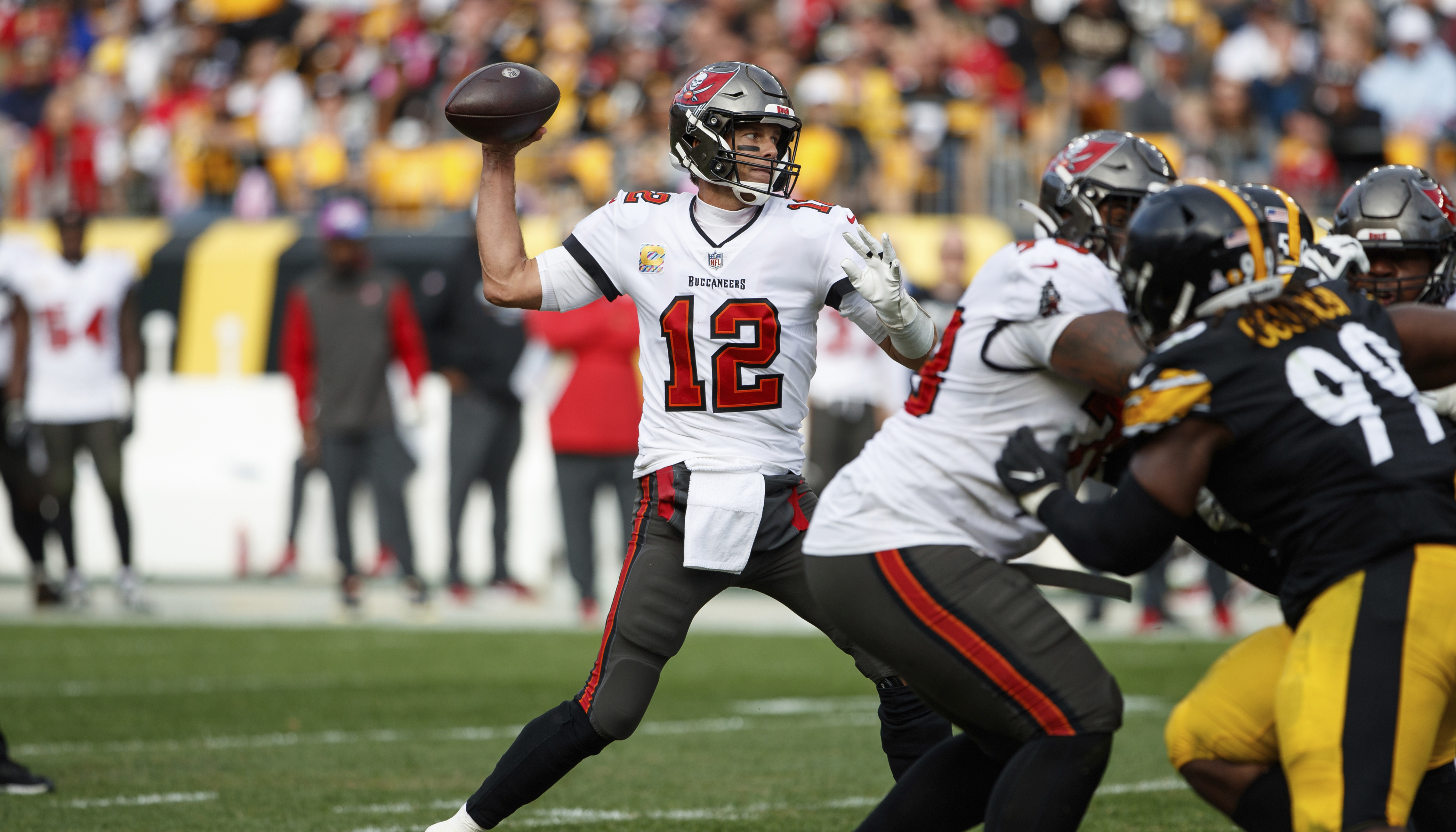 Tom Brady's first scheduled appearance with Buccaneers is in Pittsburgh vs.  Steelers