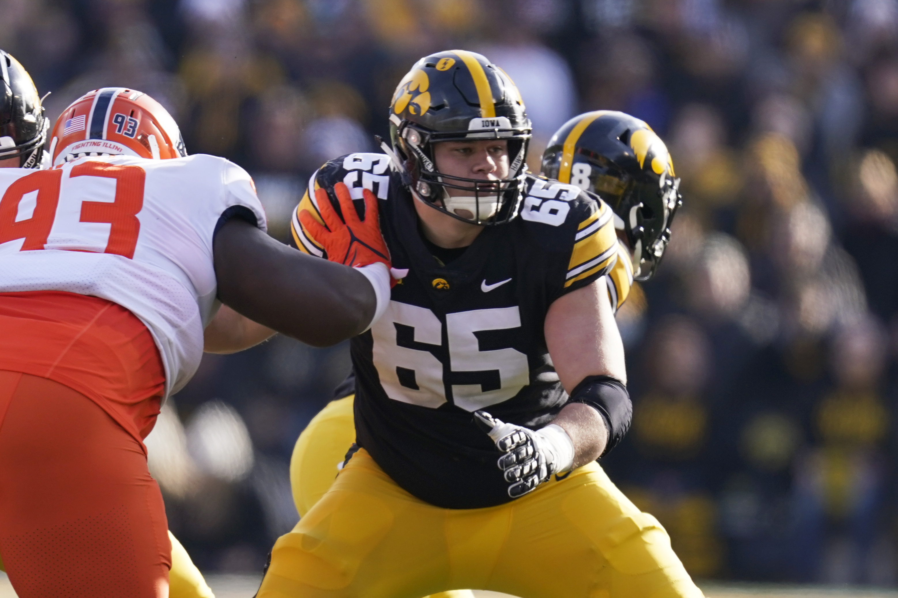 OL Tyler Linderbaum (Iowa) NFL Combine Press Conference