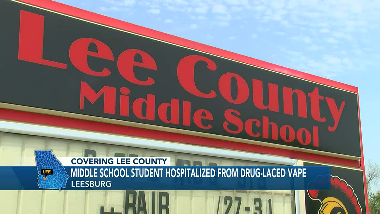 Lee Co. 12-year-old hospitalized from drug-laced vape