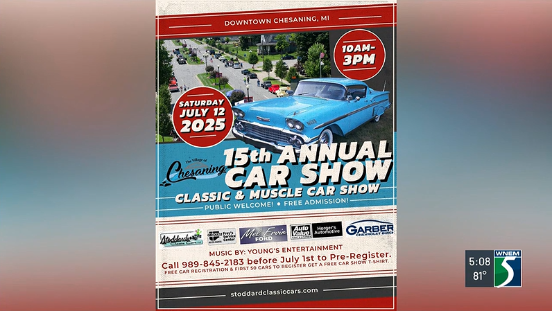 Chesaning hosts fireworks, car show, pancake breakfast