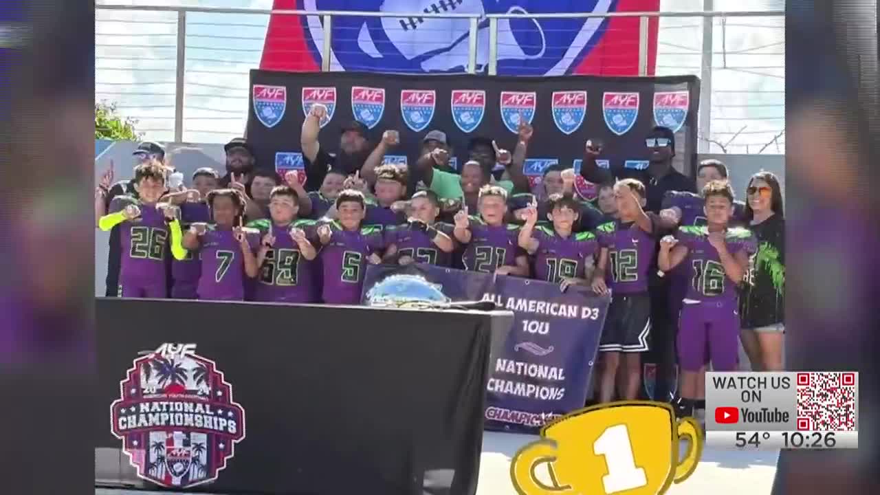 WTX Empire Elite wins AYF 10u National Championship in Florida