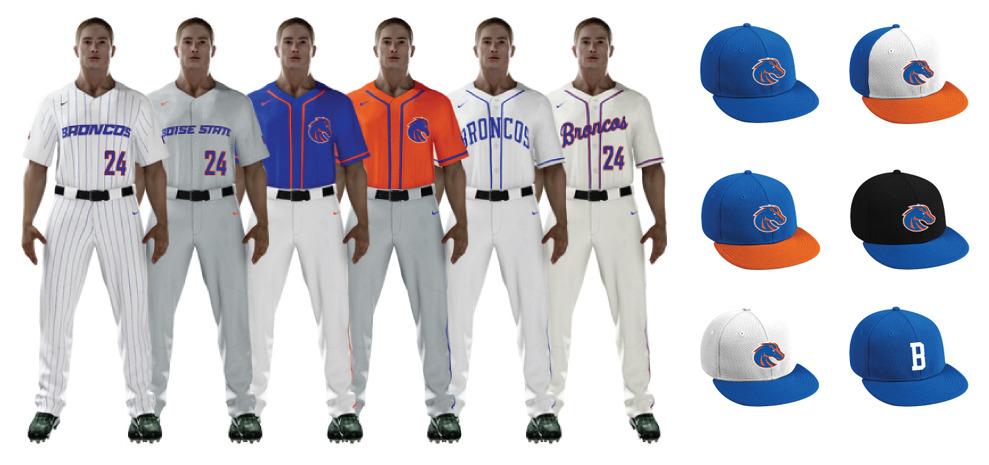 Boise State unveils baseball uniforms