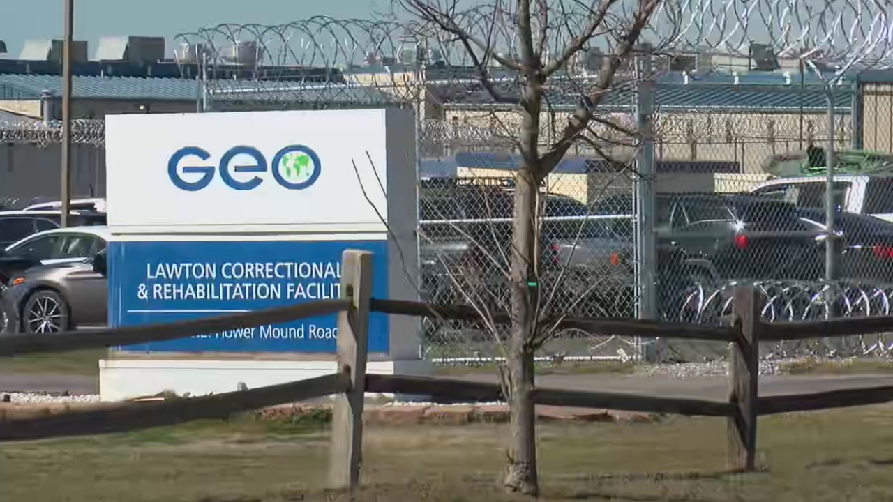 ●LOCK DOWN INMATES Lockdown at Lawton Correctional Facility a result of assault