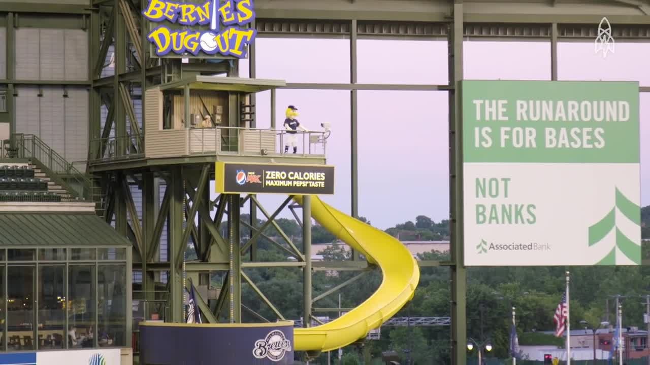 Bernie Brewer - Miller Park - ESPN