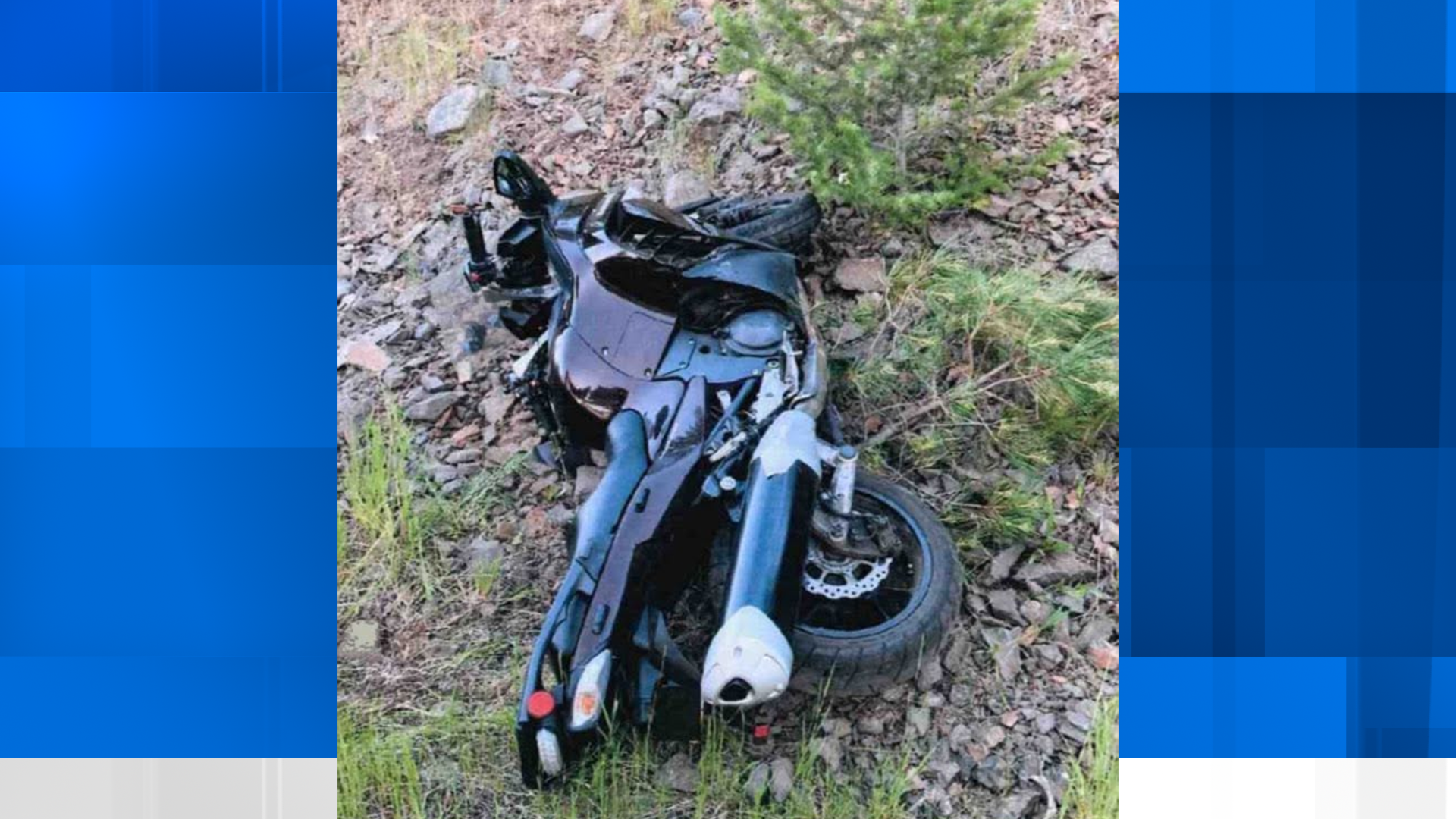 Man dies after crashing motorbike into guardrail in Crook County