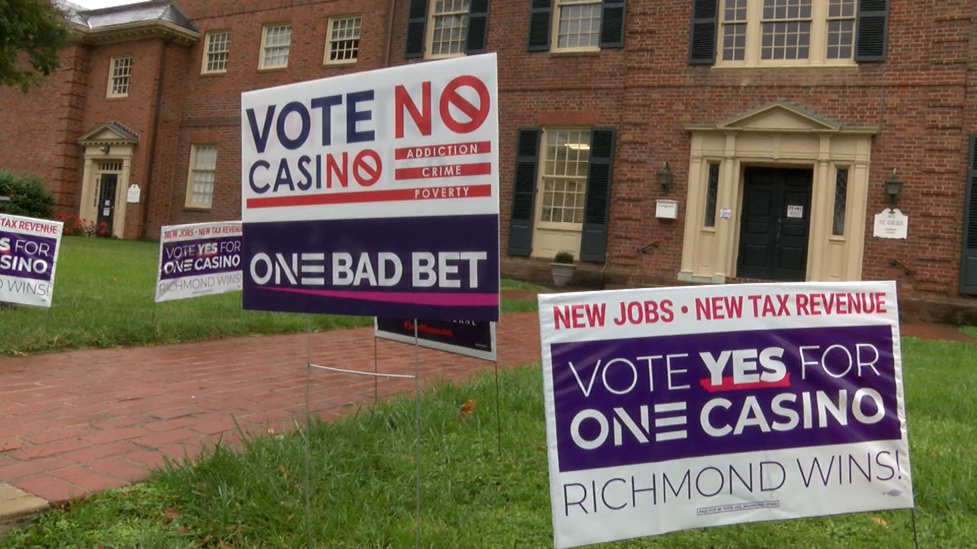 Richmond voters weigh in casino referendum