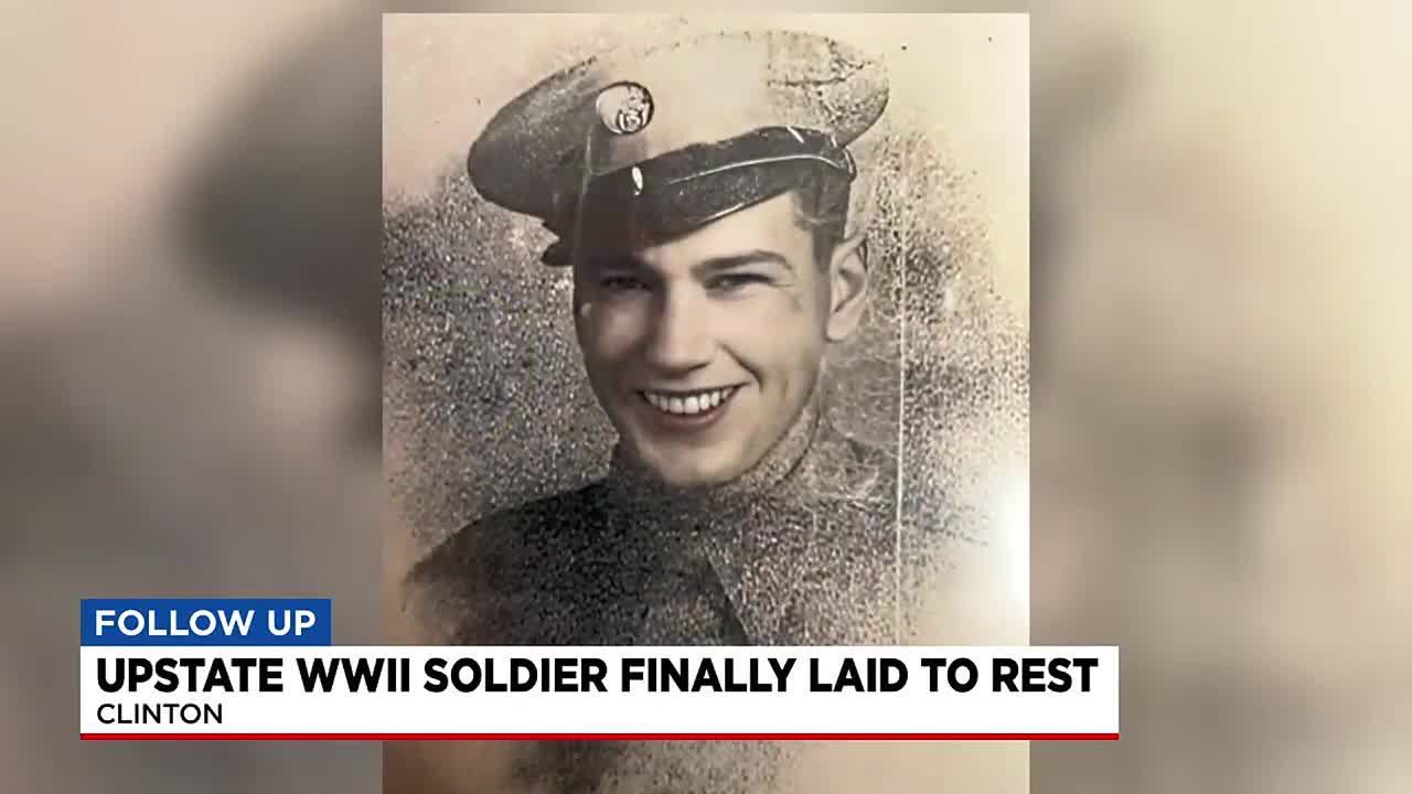 We got him home': Upstate WWII soldier finally laid to rest after