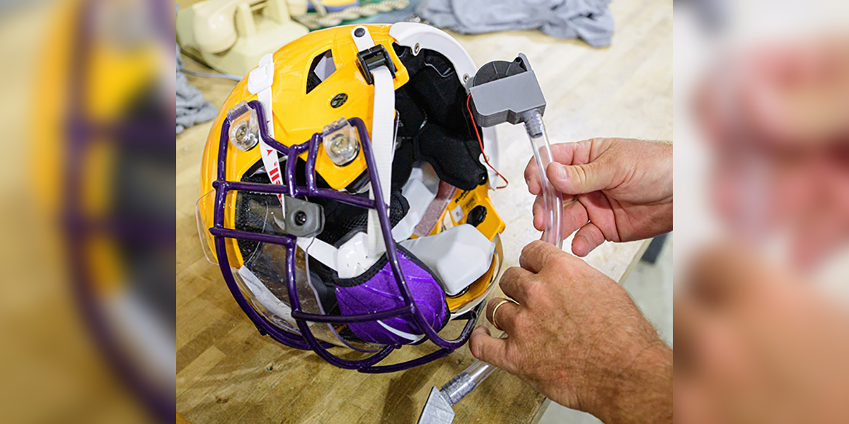 covid proof football helmet VICIS ZERO2 Trench Helmet, Protective OL/DL-Specific less bulky version of the leading soft What are the soft-shell helmet