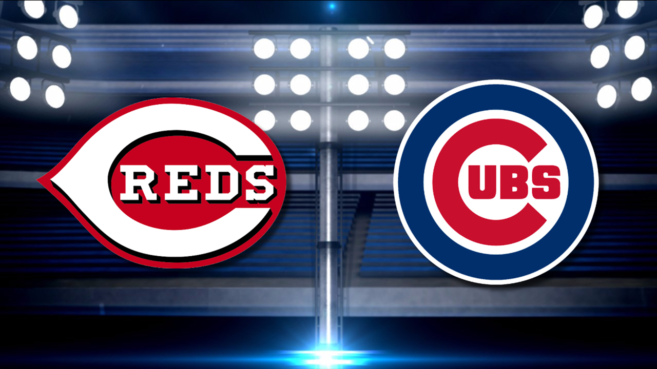 Rizzo legs out inside-the-park HR, Cubs sweep Reds