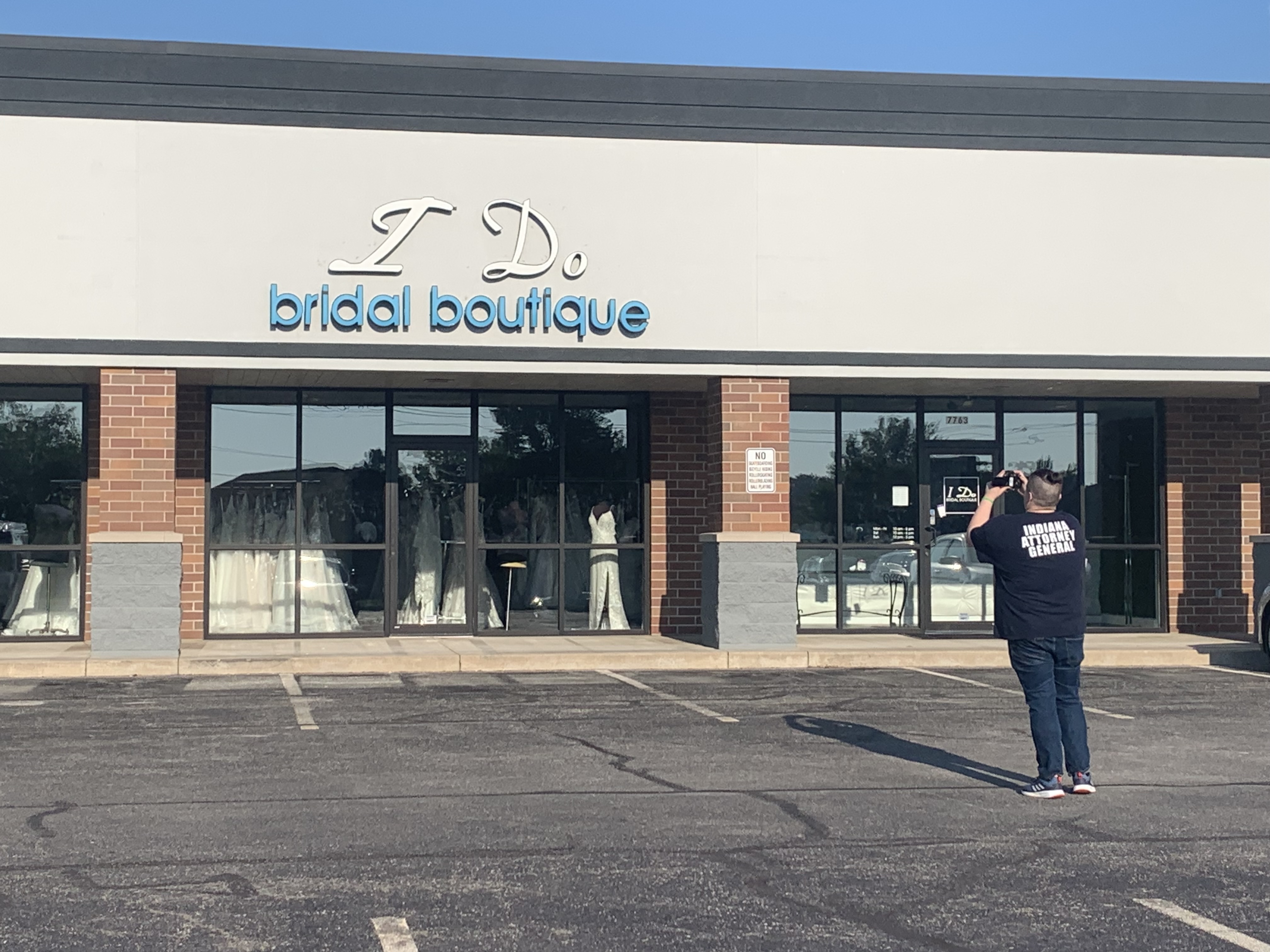 Indiana AG Office searching I Do Bridal Boutique Friday amid