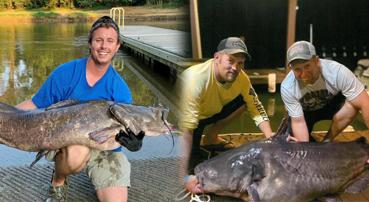 Rock Hill fishermen catch record-breaking catfish in Catawba River