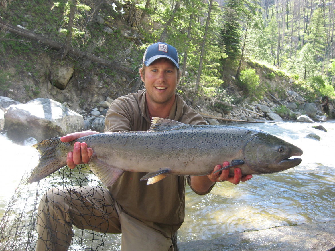 Little Salmon River Chinook Fishing 