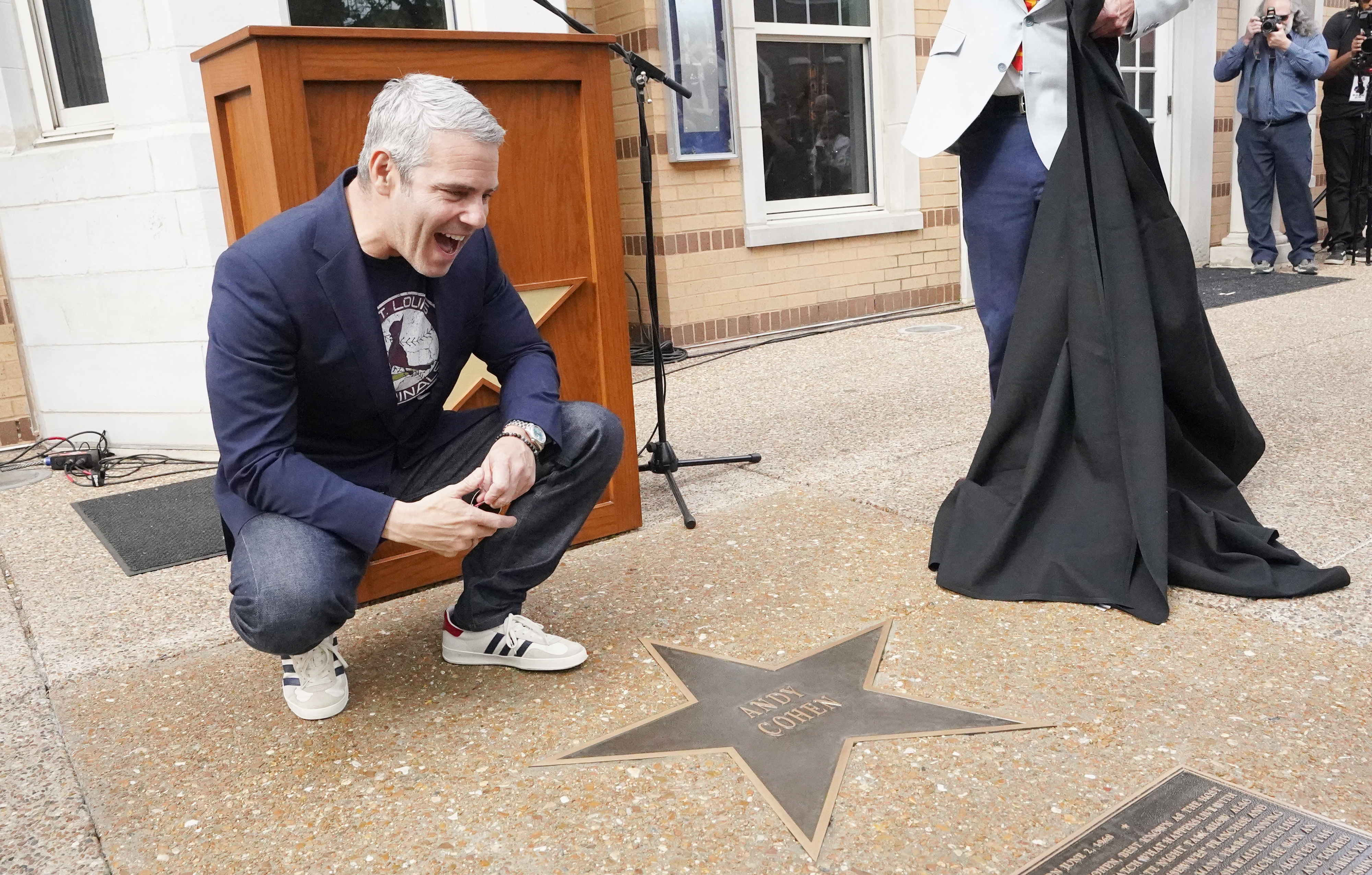 Andy Cohen inducted into St. Louis Walk of Fame