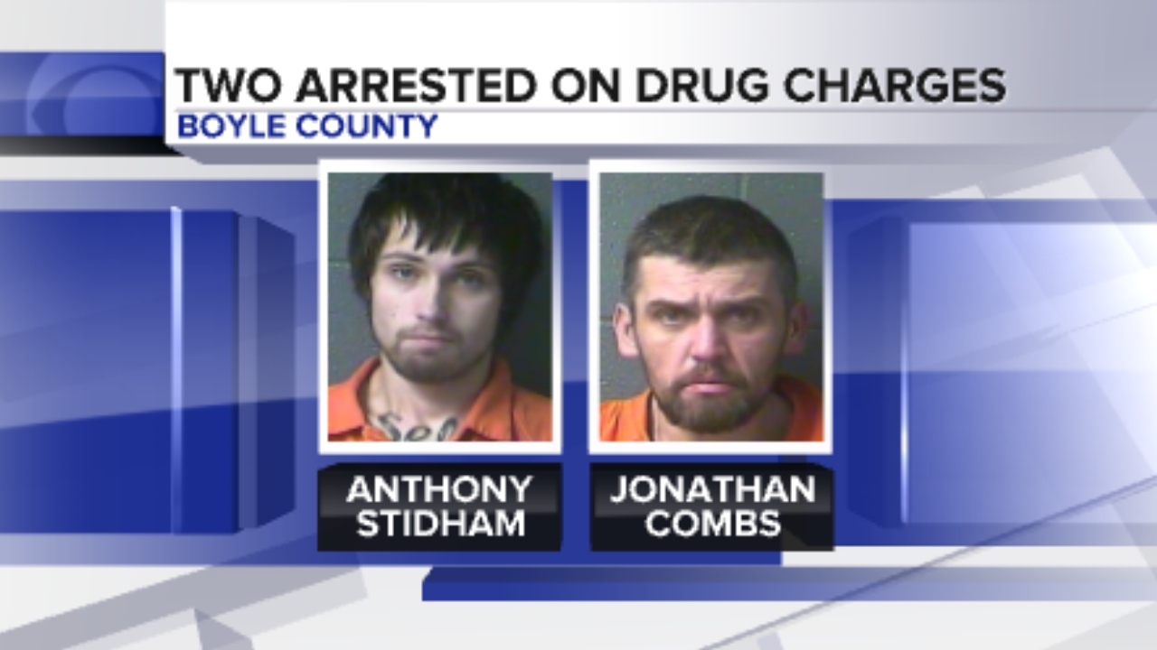 2 arrested on drug charges in Boyle Co.