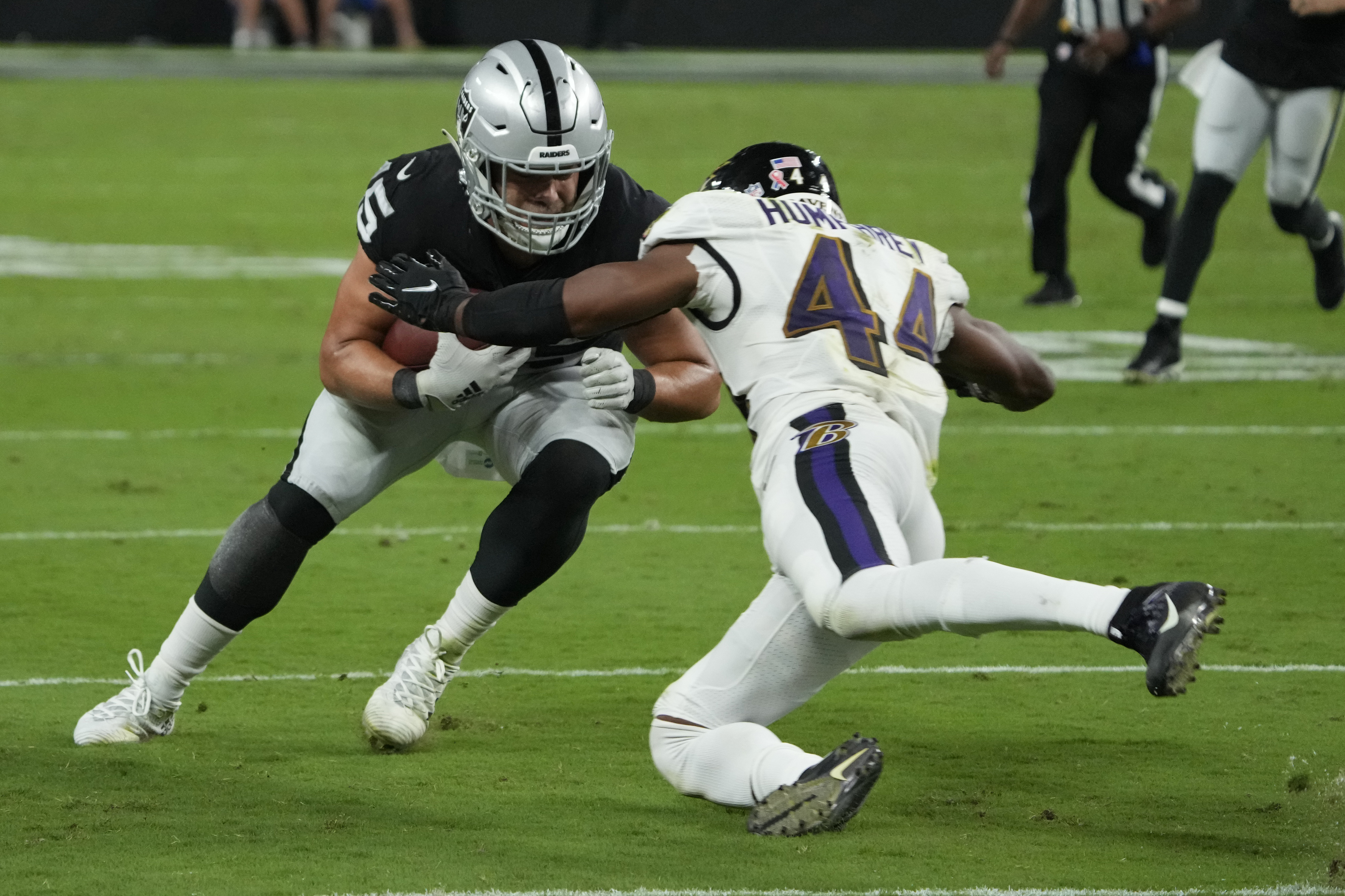 Las Vegas Raiders get opener win 33-27 over Ravens in OT