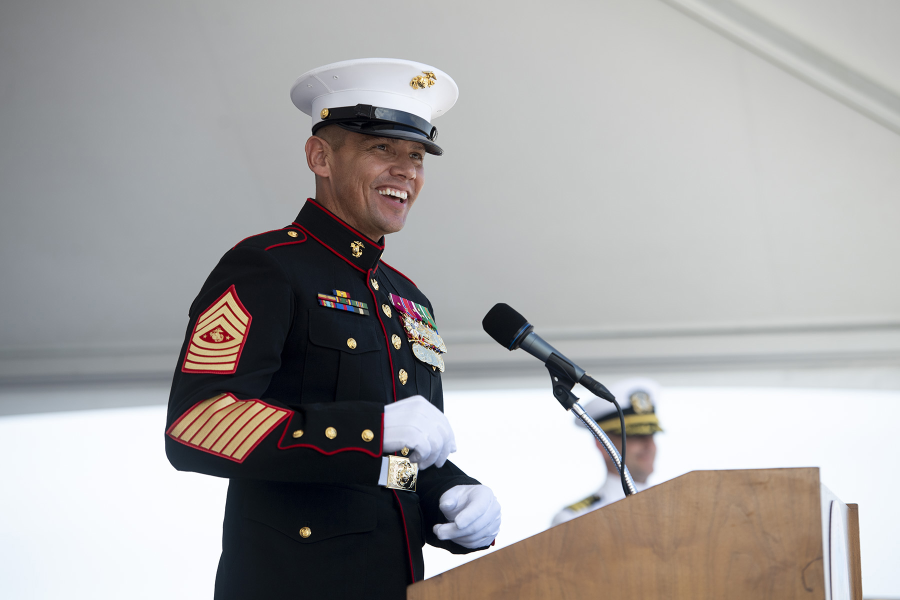 Sgt. Maj. Ruiz Becomes 20th Sergeant Major of the Marine Corps