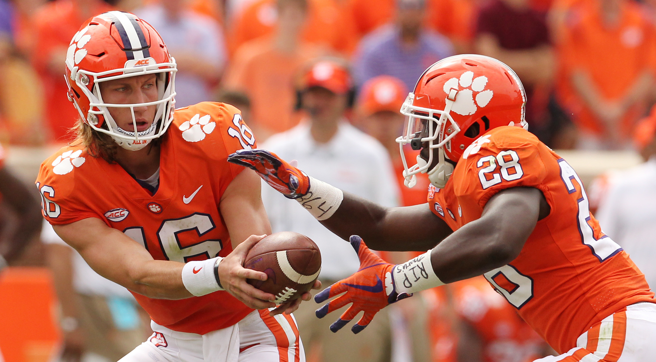 travis etienne and trevor lawrence