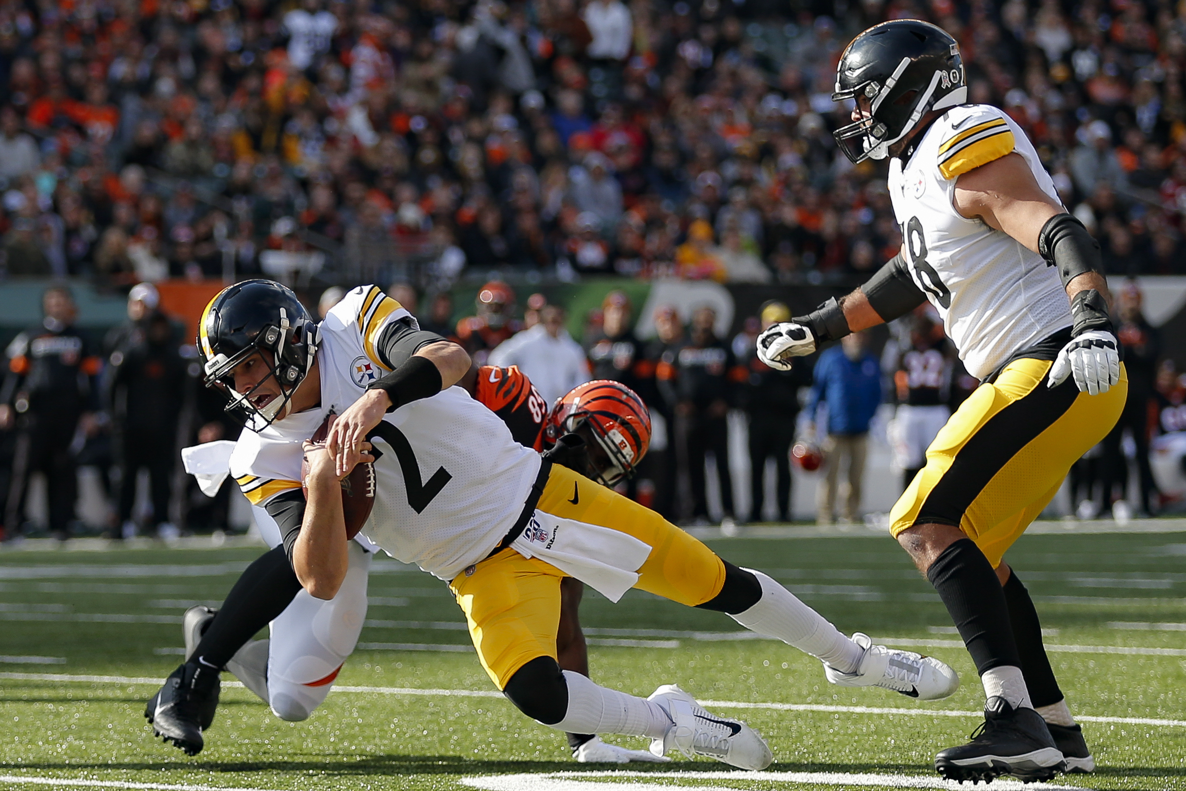 Steelers QB Mason Rudolph was anything but cool under pressure in 2019 -  Behind the Steel Curtain