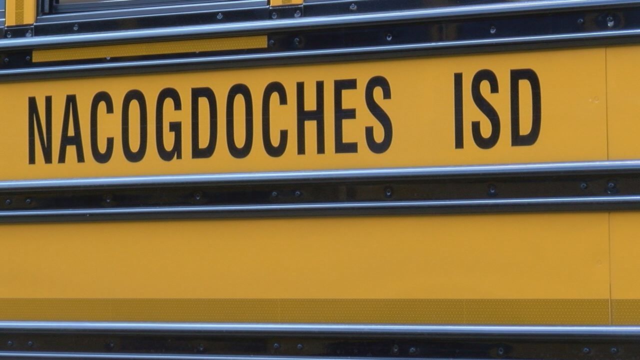 Nacogdoches ISD school bus catches fire in drop-off line; no one hurt