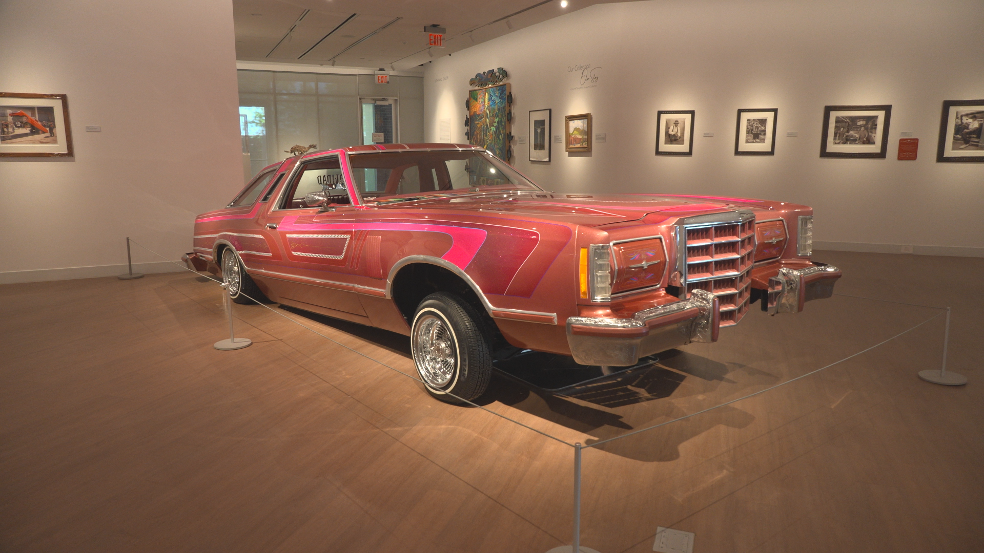 90s RODEO UNCLE ラピーヌ 激レア色落ち 襤褸リペア W31 Latinos on Wheels: Lowriders of Tejas opens at Ellen Noel Art Museum