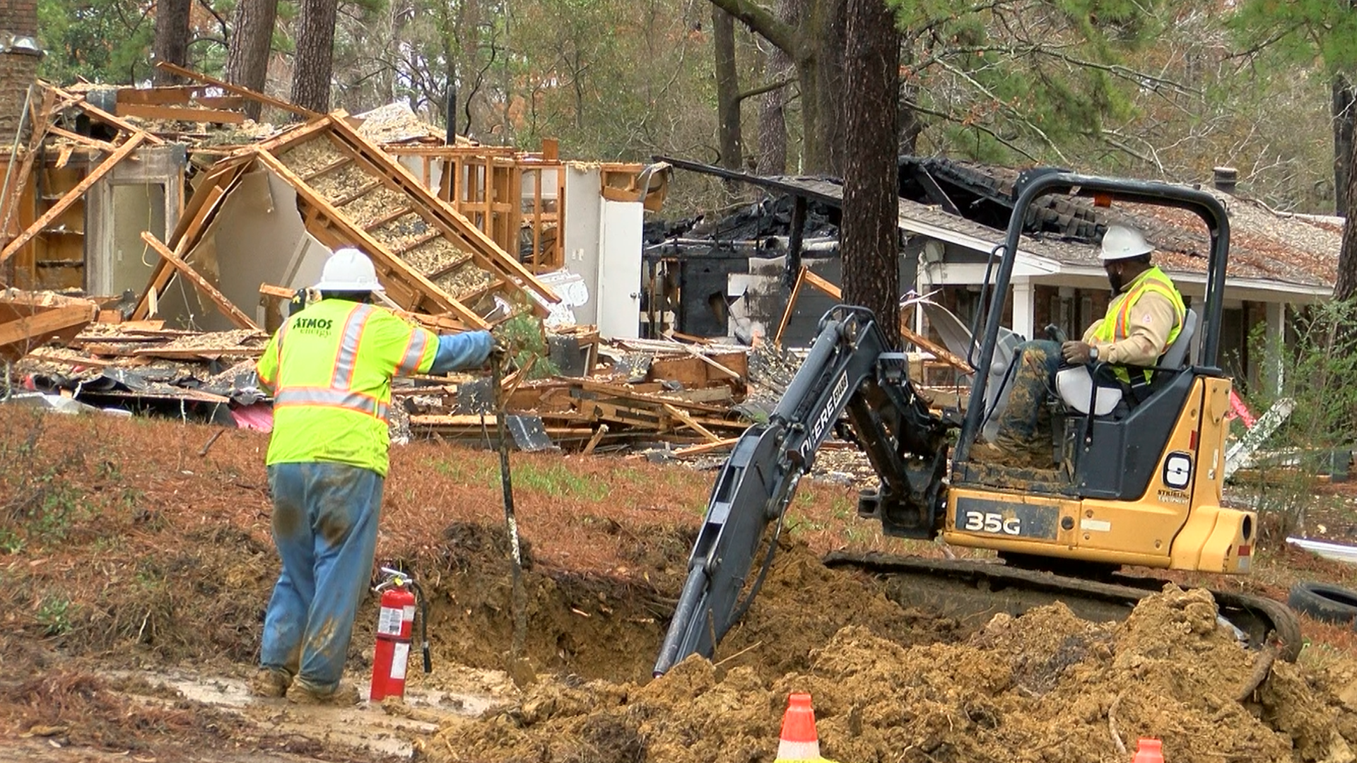 Investigation underway after house explodes in Jackson