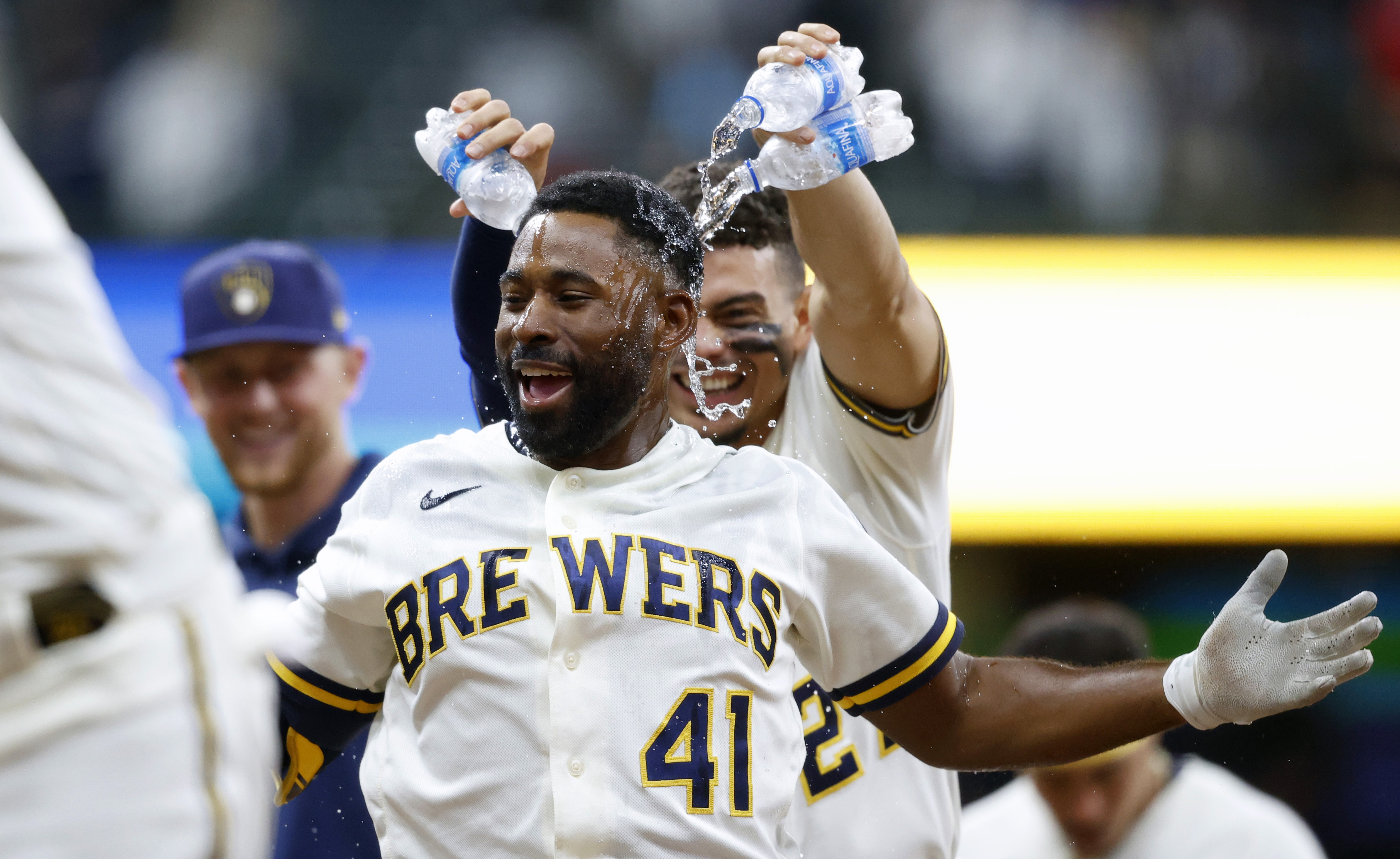 Diamondbacks erase early deficit again and beat Brewers 5-2 to sweep NL  Wild Card Series - NBC Sports