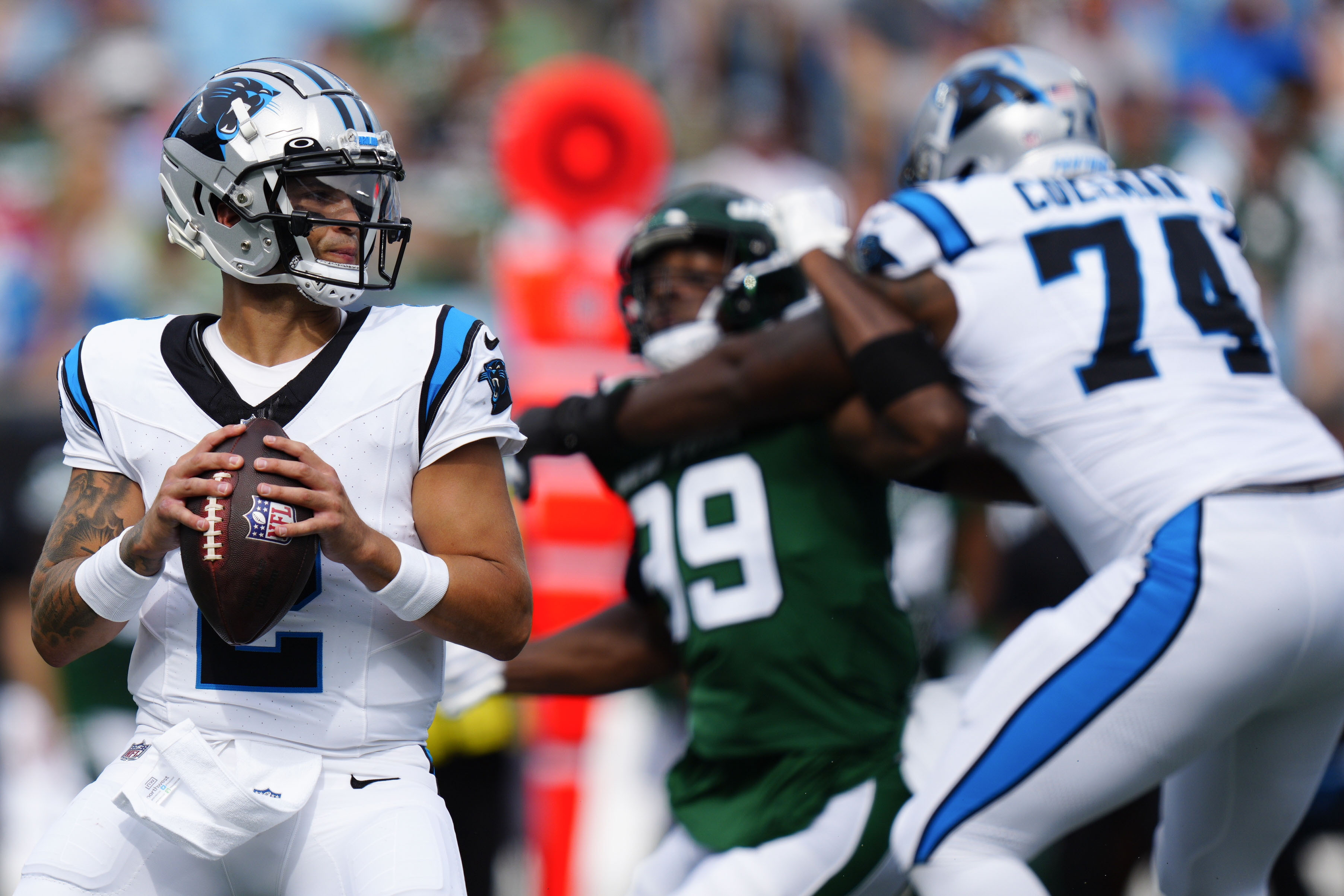 Winless Panthers hurt themselves with penalties vs. Seahawks