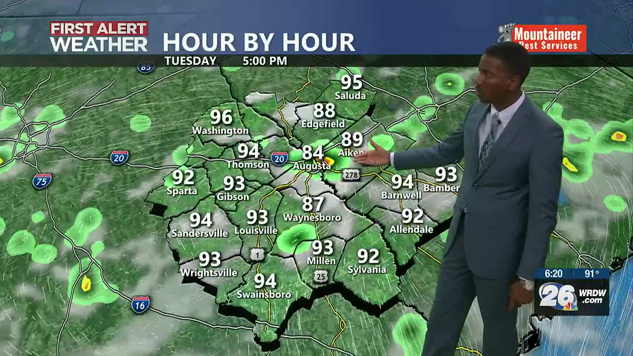 First Alert Forecast The Latest From Wrdw Wagt First Alert Meteorologist Mikel Hannah Harding