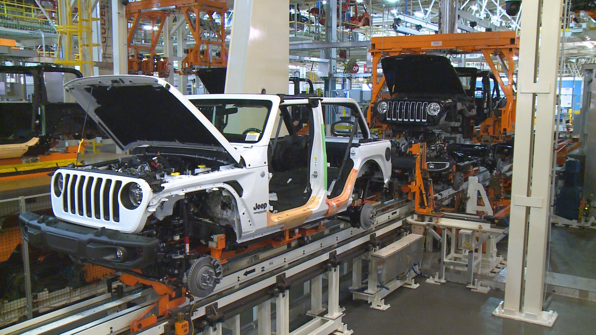 First look at Jeep production lines inside the Toledo Assembly Complex