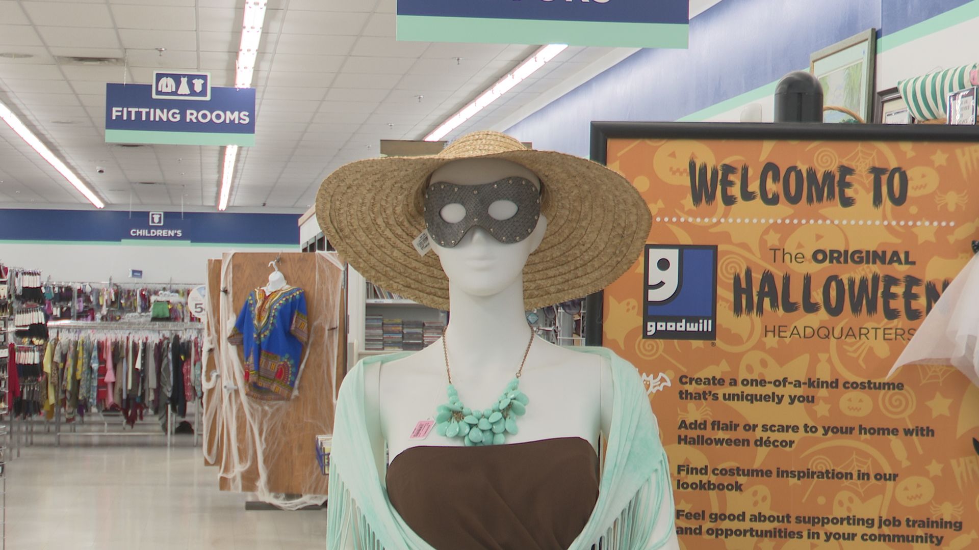 Create a Unique Halloween Costume at Goodwill