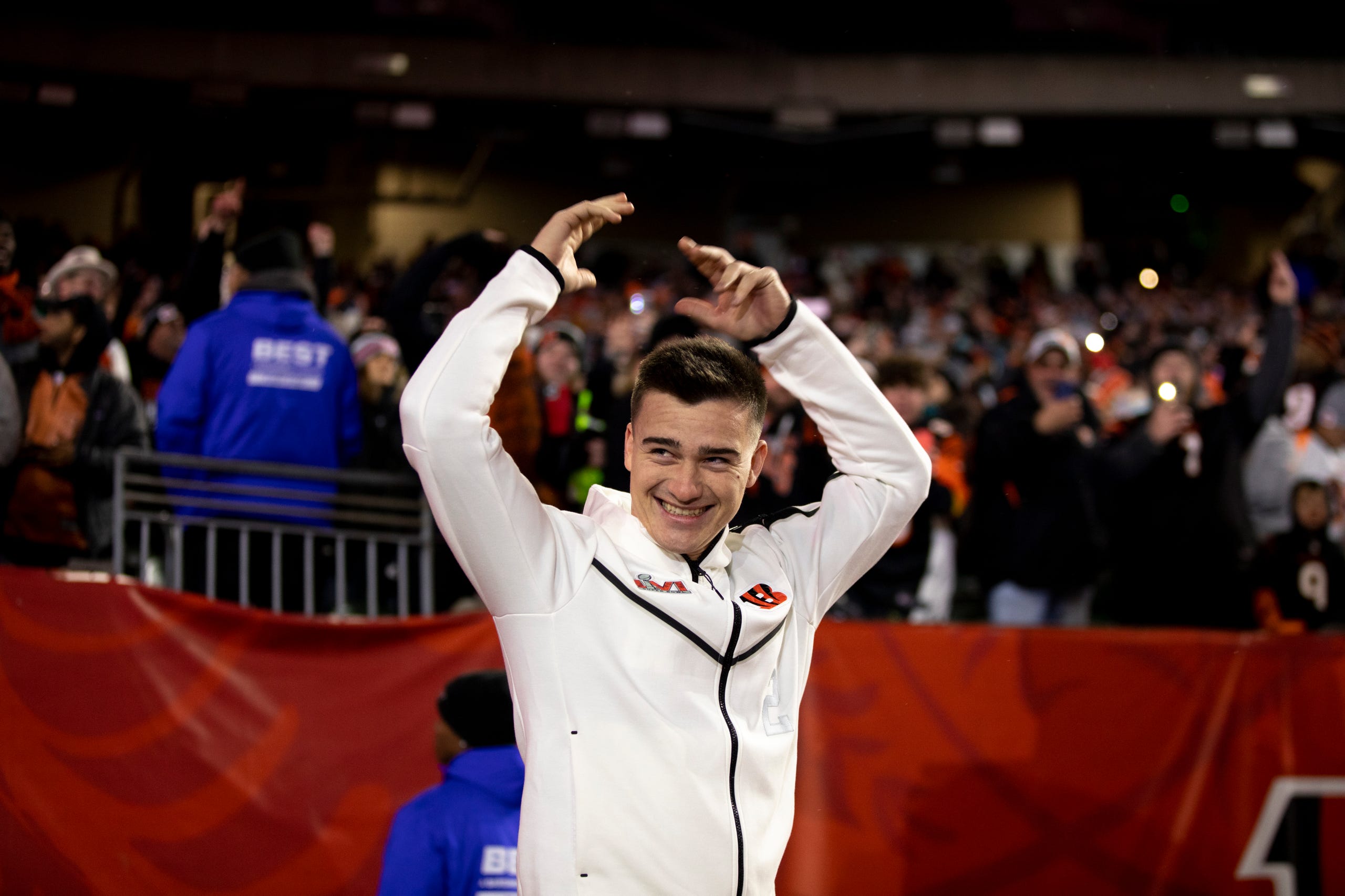 PHOTOS: Bengals pep rally at Paul Brown Stadium offers electric