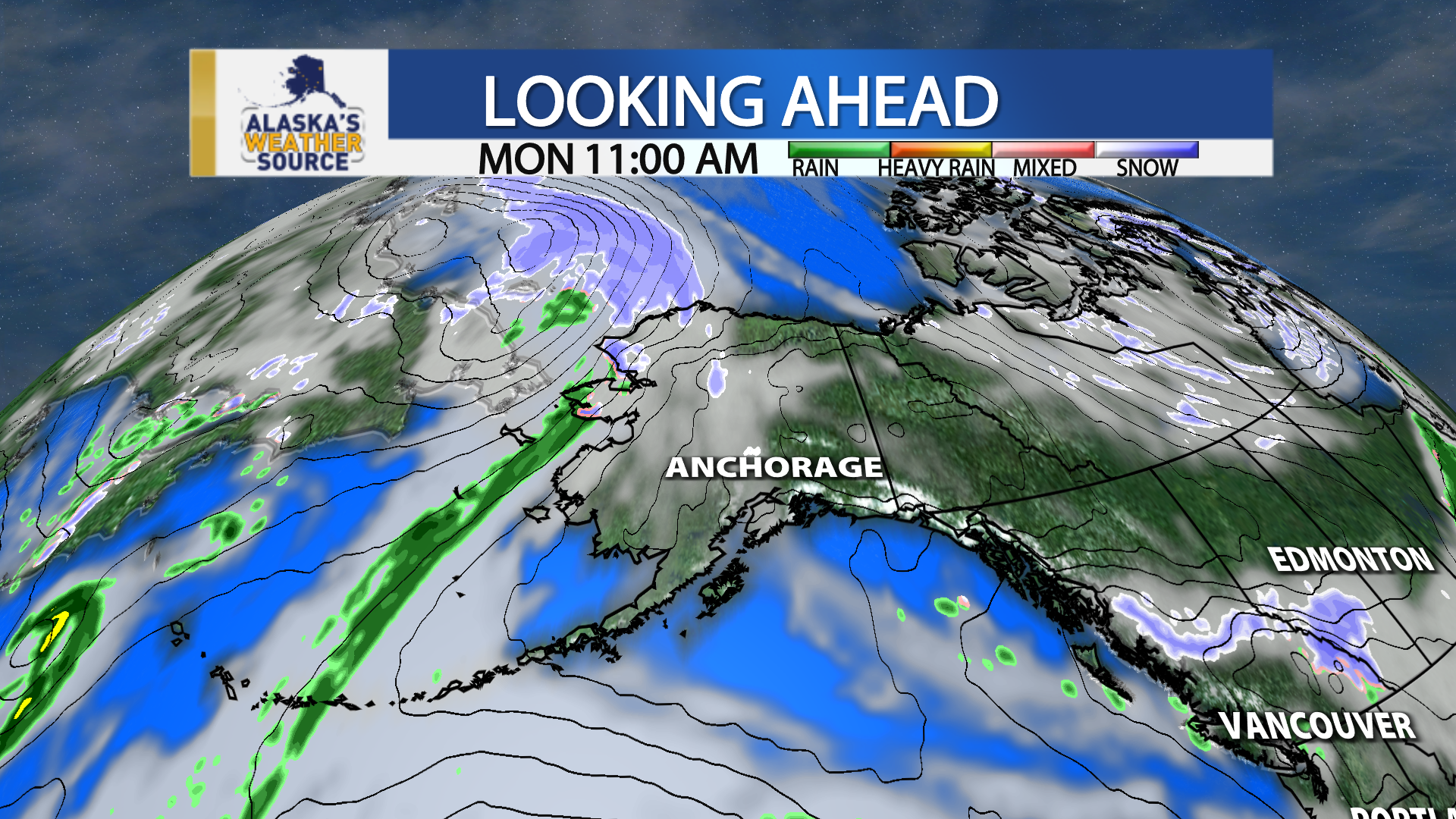 Southern Alaska sees warmer temps this week
