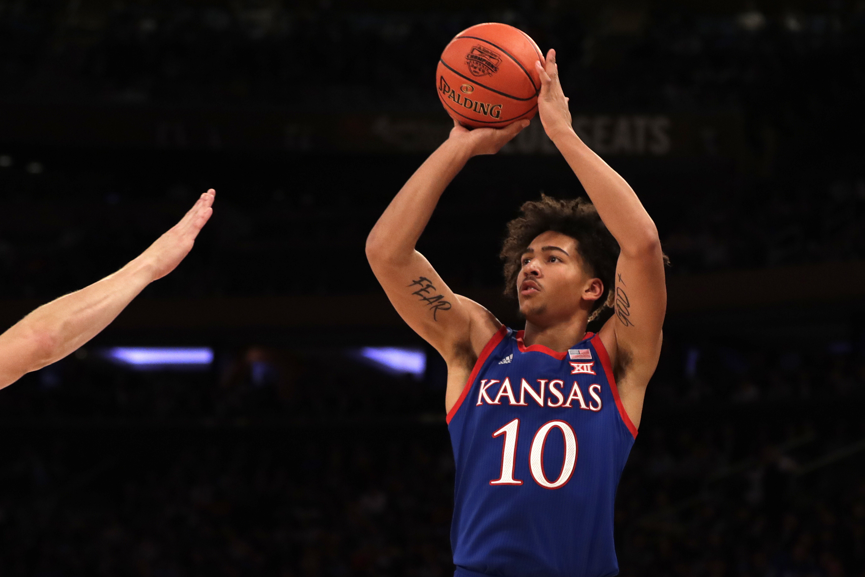 KU's Jalen WIlson recovers from surgery to repair broken ankle