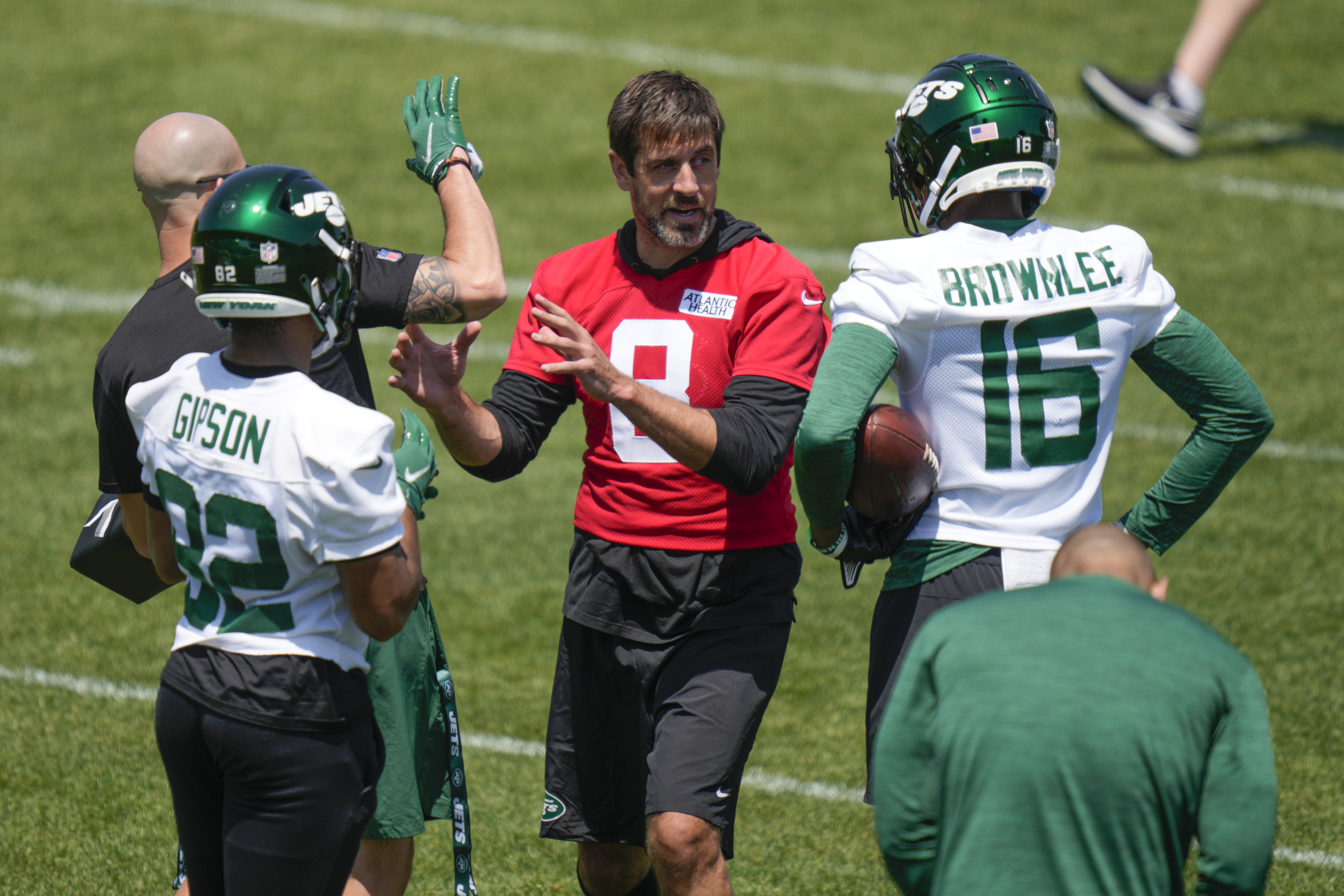 Aaron Rodgers Participated In Jersey Swap Last Night