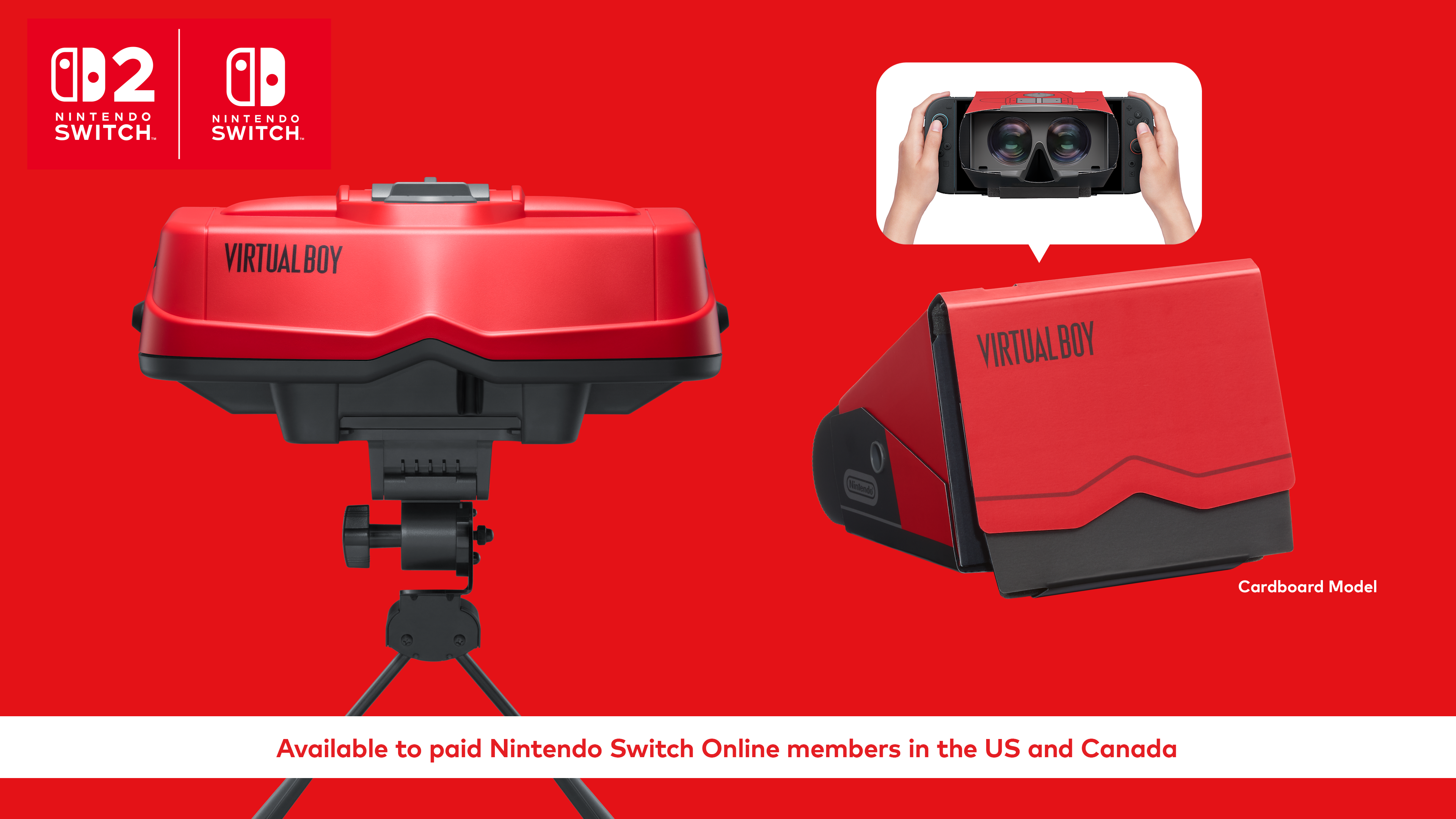 Nintendo reviving Virtual Boy on Switch, Switch 2