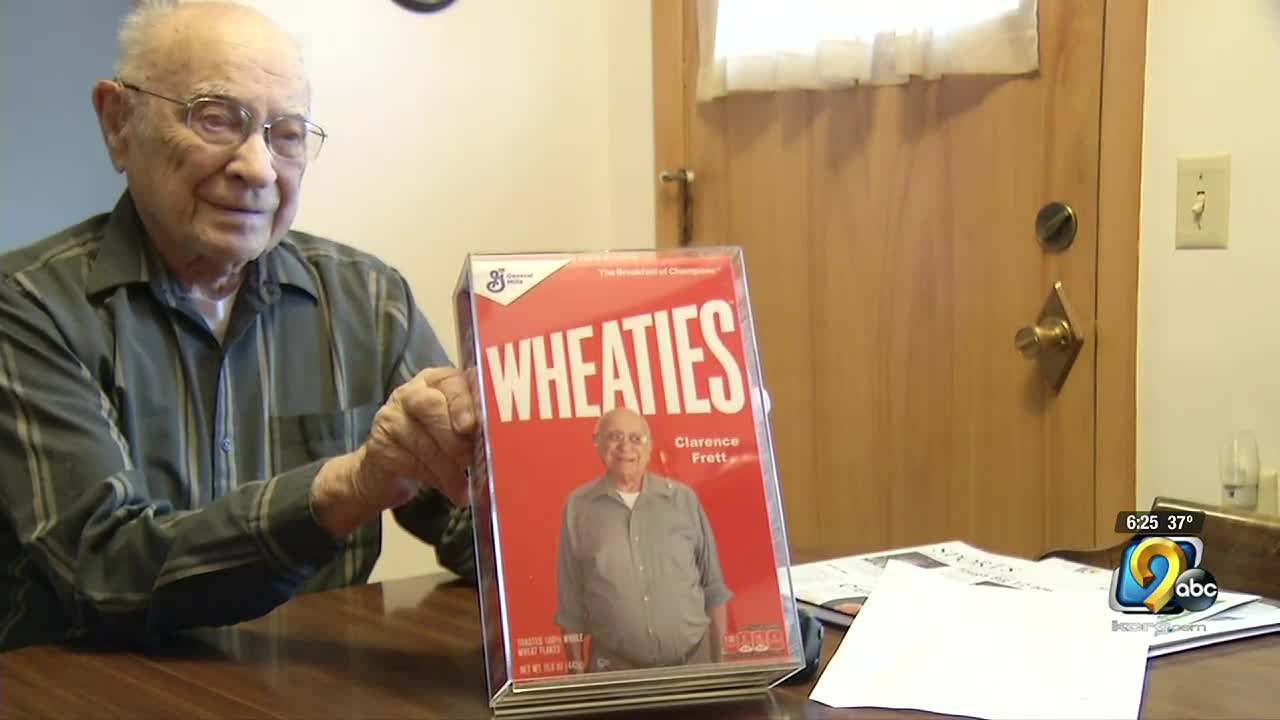 Iowa man, 99, has eaten Wheaties daily since 1943; now he’s on the cereal’s box