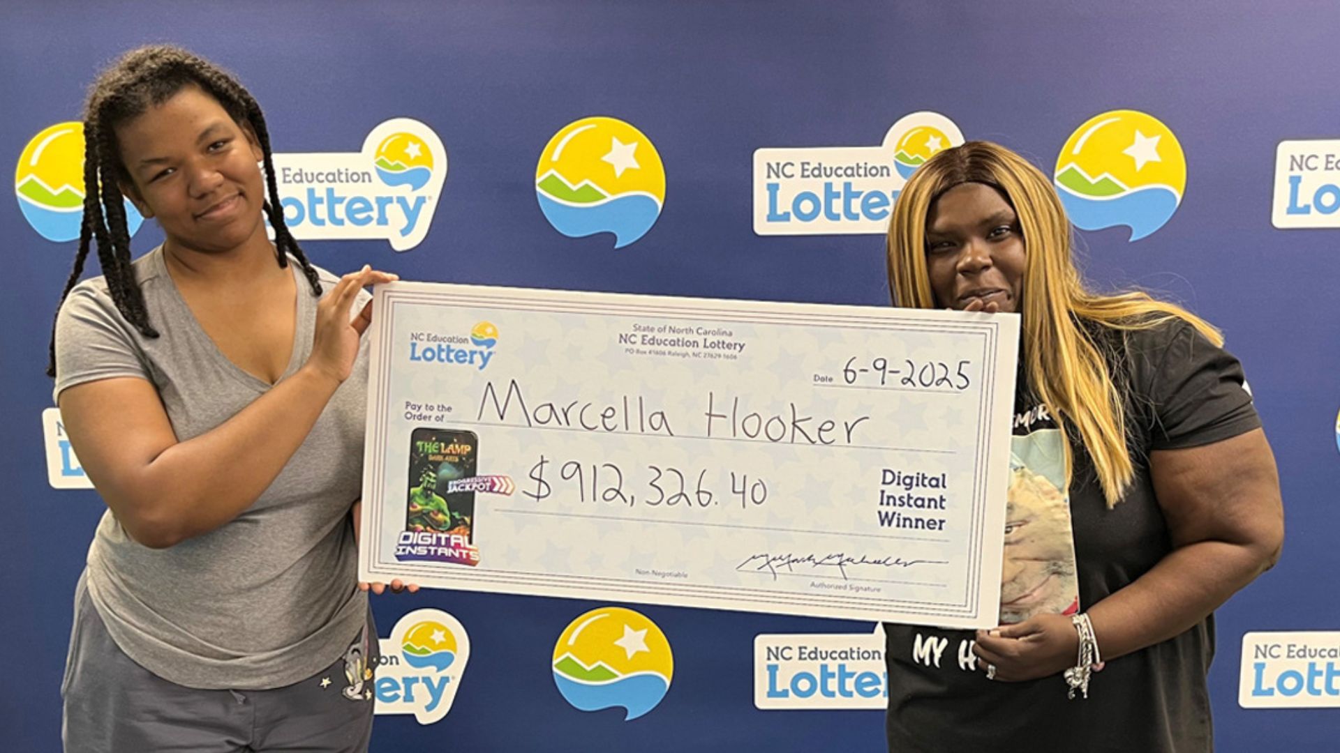 Duplin County woman wins $912,326 in digital instant jackpot