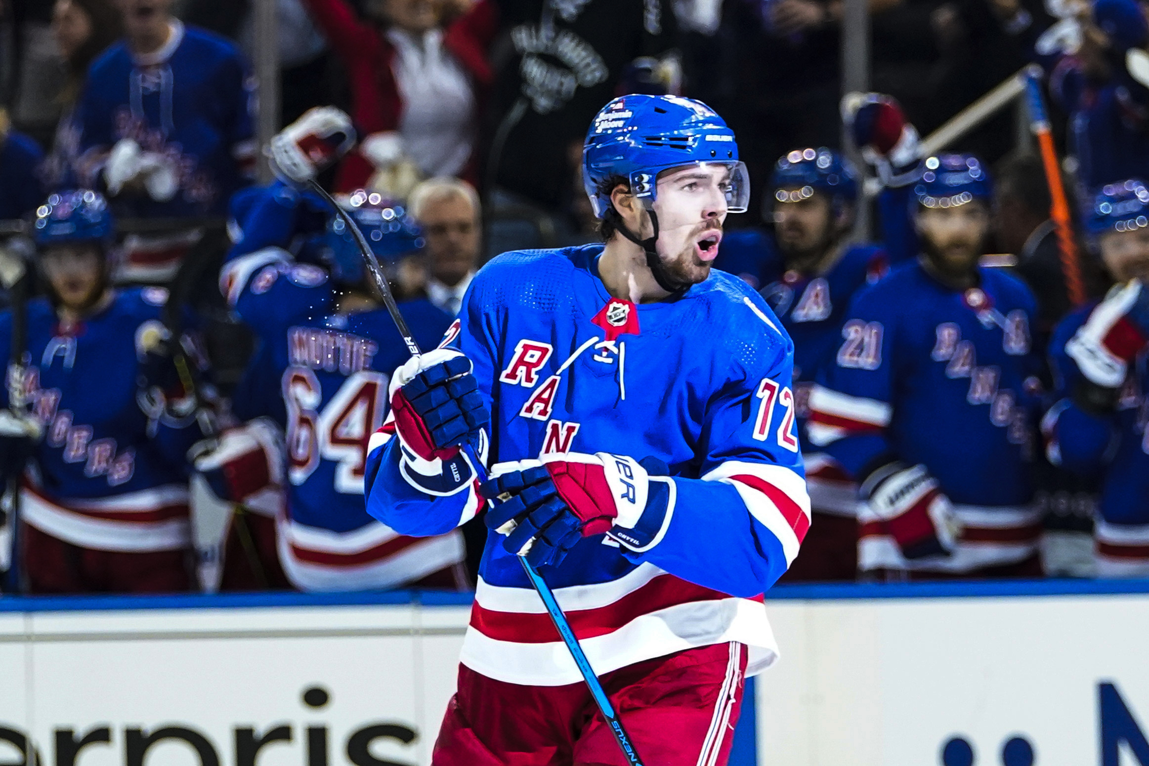 New York Rangers flame out in Calgary; lose Filip Chytil and game 6-0