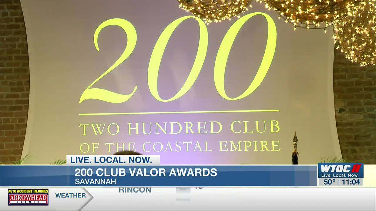 200 Club of the Coastal Empire holds 2022 Valor Awards