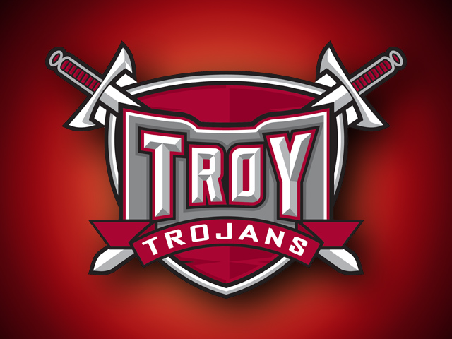 Troy University Trojans House Flag 