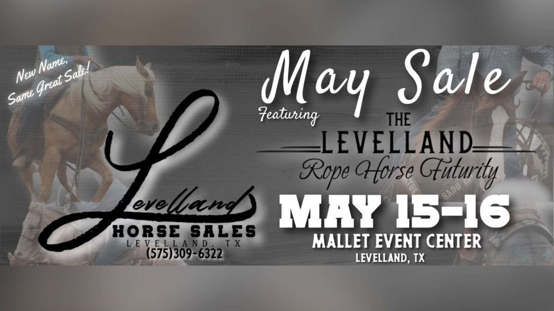 Levelland Horse Sale set for May 15-17 at Mallet Event Center