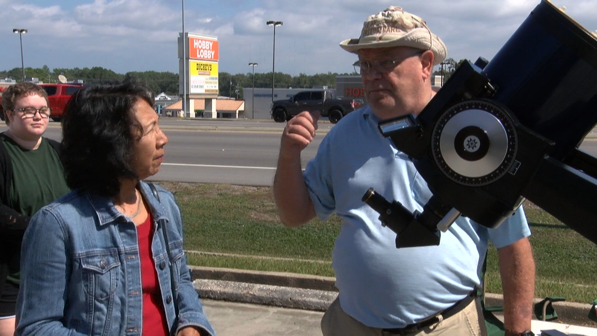 Hobby sales lobby telescope