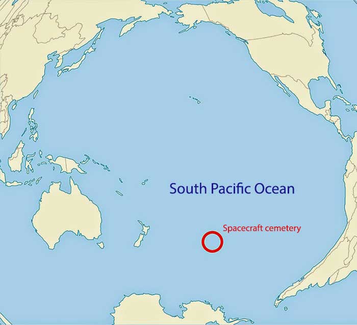 Breakdown Why A Space Cemetery Exists In The Pacific Ocean