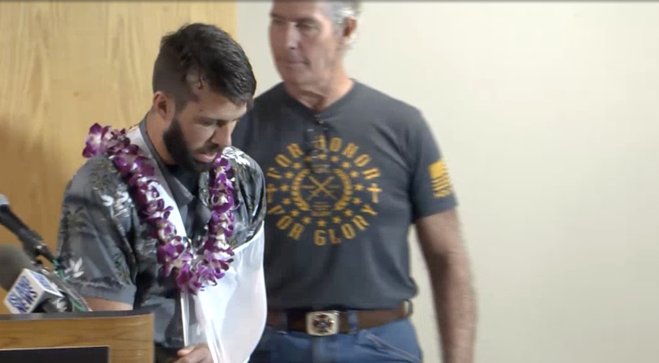 It's a miracle': Hiker who fell 1,000 feet on Oahu trail, was