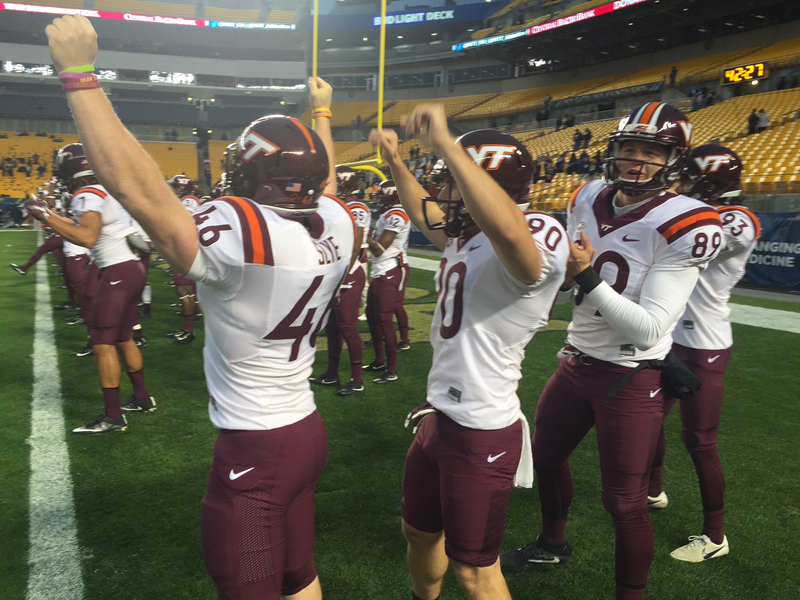 Hokies start preparations for Belk Bowl