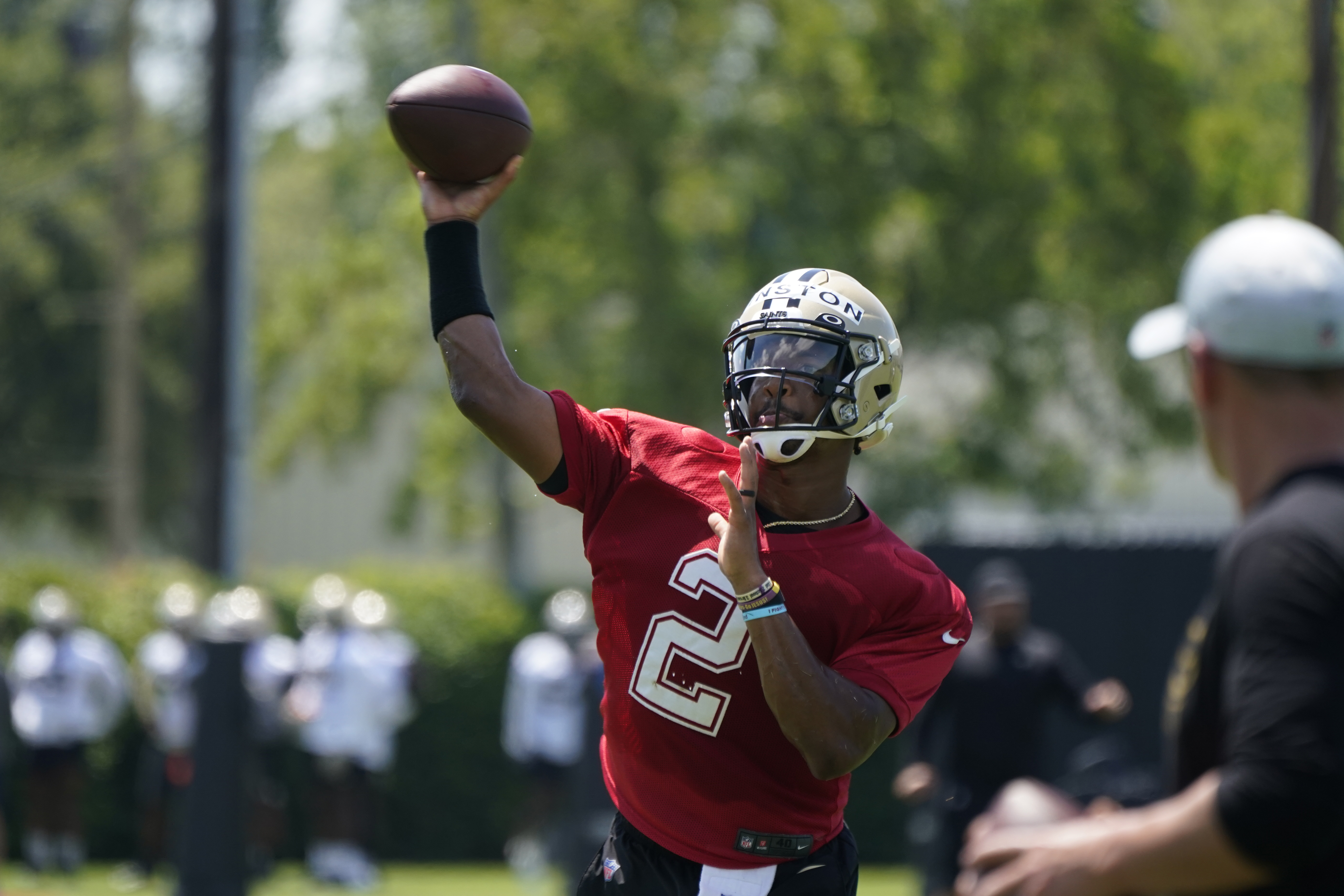 WATCH: Jarvis Landry takes the field for Week 2 of New Orleans Saints OTAs